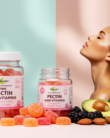 hair vitamins pectin gummy