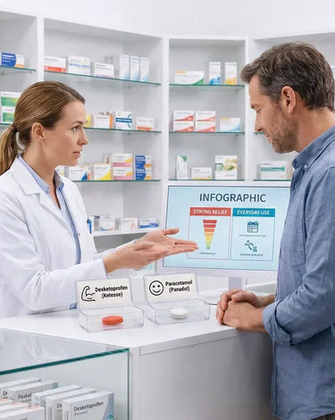 Before You Swallow the Next Pill: Your Guide to Choosing Between "Dexketoprofen" and "Paracetamol".. Which One to Choose and When?