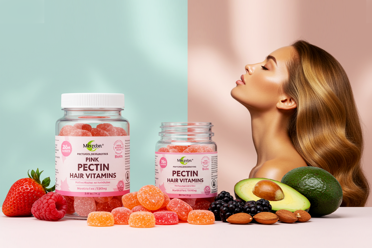  hair vitamins pectin gummy