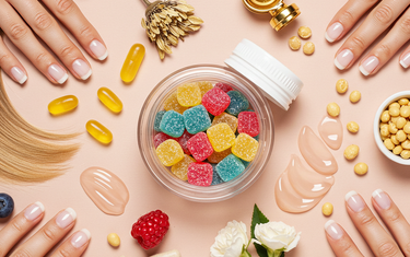 Beauty hair and nails gummie