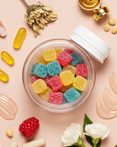 Beauty hair and nails gummie
