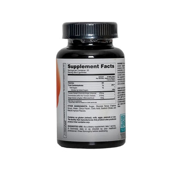 Livs Turmeric & Ginger with Apricot Flavor 44 Gummies