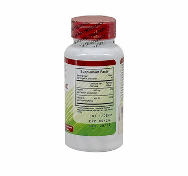 Human Essentials Calcium 600 mg With Vit D 400 IU 90 Tabs