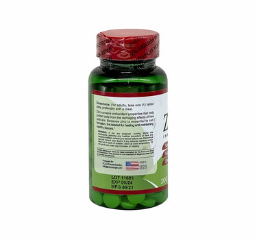 Human Essentials Zinc 50 mg 100 Tabs