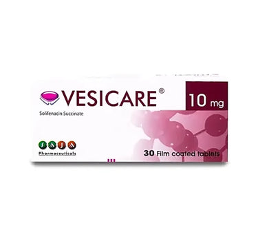 Vesicare 10 mg Tabs 30'S For Urge Incontinence
