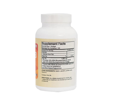 Pure Health Omega 3 Fish Oil 100 Softgels