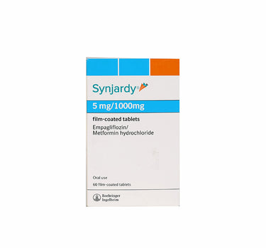 Synjardy 5/1000 mg F/C Tabs 60'S For Diabetes