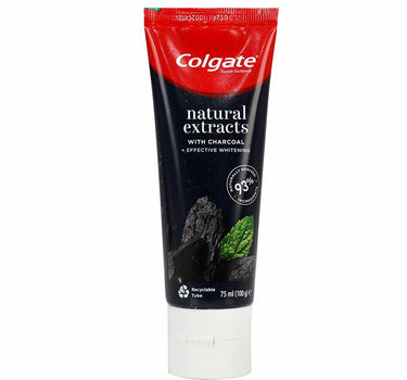 Colgate Natural Extract With Charcoal Toothpaste 75 ml