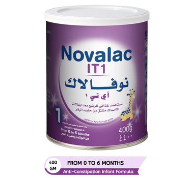 Novalac IT 1 Milk Powder 400 g 33000468 5694 for constipation