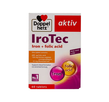 DOPPEL HERZ IROTEC 60 TABLET
