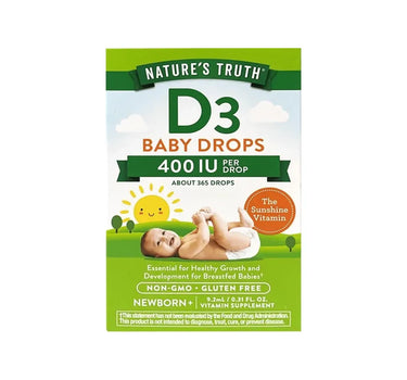 Nature's Truth D3 Baby Drops 400 IU 9.2ml