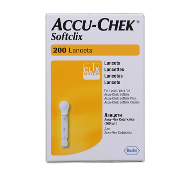 Accu Chek Softclix Lancet 200'S