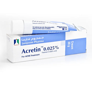Acretin Cream 0.025% 30Gm for acne