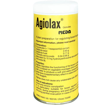 Agiolax Granules 250 g as laxative