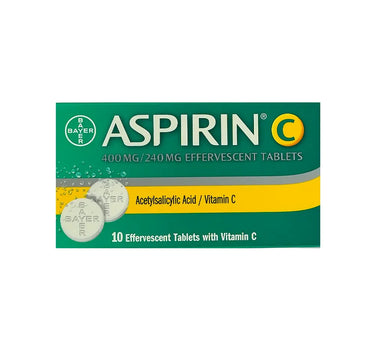 Aspirin C 10 Effervescent Tabs