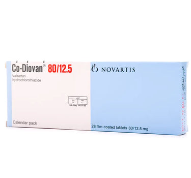 Co-Diovan 80/12.5 mg 28 Tabs For High Blood Pressure
