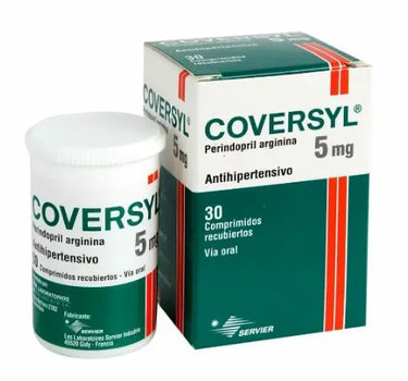 Coversyl 5 mg 30 Tabs For High Blood Pressure