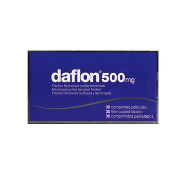 Daflon 500 mg 30 Tabs For Hemorrhoids