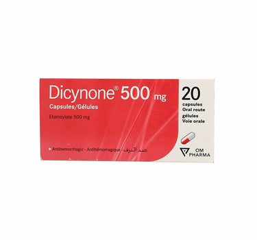 Dicynone 500 mg 20 Caps Antihemorrhagic