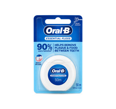 Oral B Essential Unwaxed Dental Floss 50 m