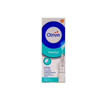 Otrivin Menthol 0.1% Nasal Spray 10 ml
