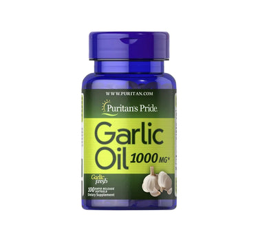 P.Pride Garlic Oil 1000 Mg Caps 100'S to Supports heart health