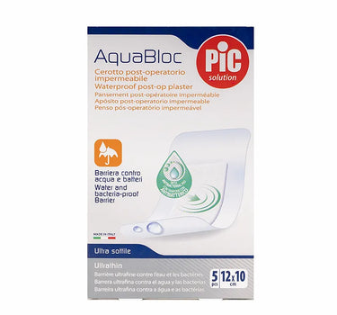 Pic Aqua Bloc Post Operative Plaster 10*12 cm 5 Pcs