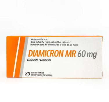 Diamicron MR 60 mg 30 Tabs For Diabetes