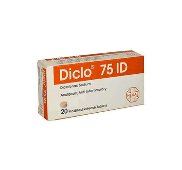 Diclo 75mg ID 20 Tabs