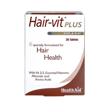 Health Aid Hair Vit Plus 30's
