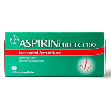 Aspirin Protect EC 100 mg 30 Tabs For Heart