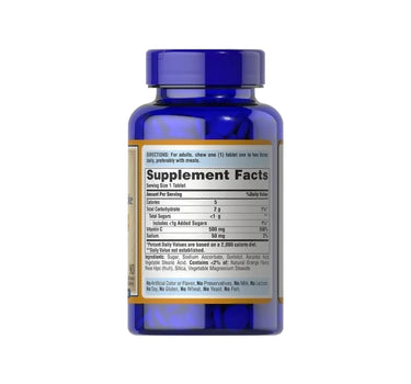 P.Pride Vit C 500 mg Chewable Tab 90's