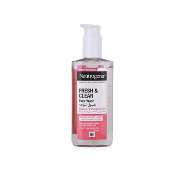 Neutrogena Fresh & Clear Facial Wash with Pink Grapefruit 200 ml