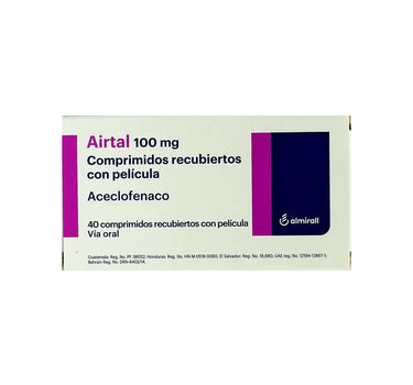 Airtal 100 mg 40 F/C Tabs