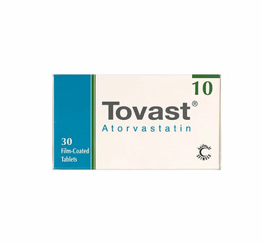 Tovast 10 mg F/C Tabs 30'S