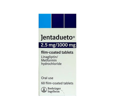 Jentadueto 2.5mg/1000mg 60 F/C Tabs