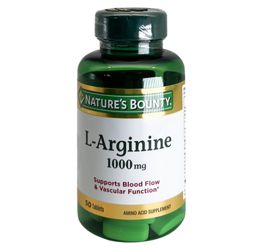 Natures Bounty L-Arginine 1000 mg Tabs 50'S 207760 For heart health