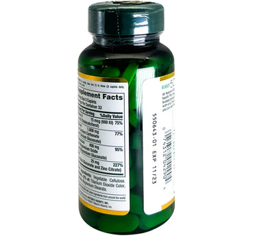 Natures Bounty Cal/Mag/Zinc Tabs 100'S 204290