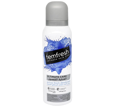 Femfresh Active Fresh Deodorant Silver Ions Spray 125 ml