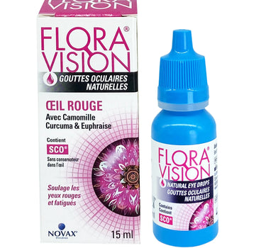 Flora Vision Red Eyes 15ml for eye redness