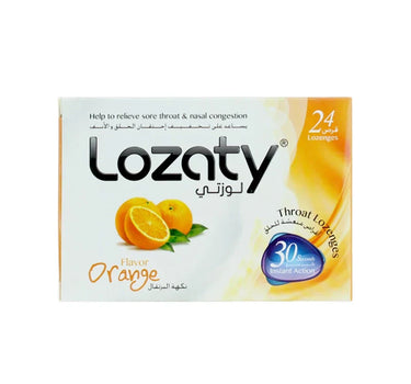 Lozaty Orange Lozenges 24'S