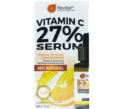 Revitol Vitamin C 27% Facial Serum 30 mL for youthful looking skin