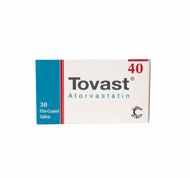 Tovast 40 mg F/C Tabs 30'S