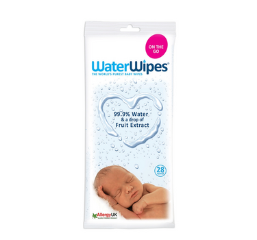 Allergy UK Water Baby Wipes 28'S 400129