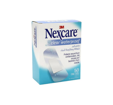 3M Nexcare Clear Water Proof Bandage  50's CWP 50