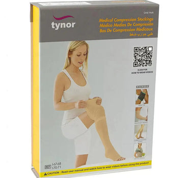 Tynor Medical Compression Knee High Class 2  I 67XL