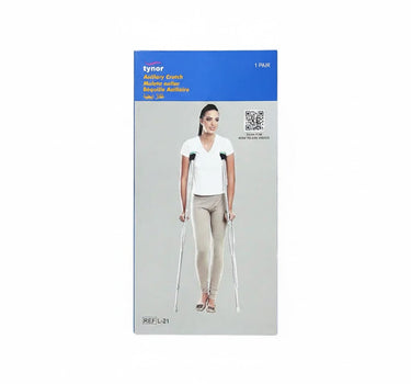 Tynor Auxiliary Crutch (Pair)  L 21S
