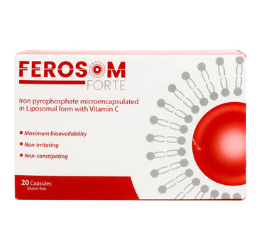 Ferosom Forte Caps 20'S to treat anemia
