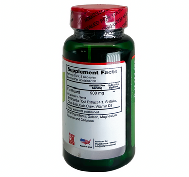 Human Essentials Flu Guard with Vitamin D Caps 60's