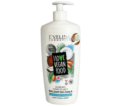 Eveline I LOVE VEGAN FOOD Nourishing Body Balm kokos 350 ml